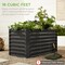 Best Choice Products 4x2x2ft Outdoor Metal Raised Garden Bed, Planter Box for Vegetables, Flowers, Herbs